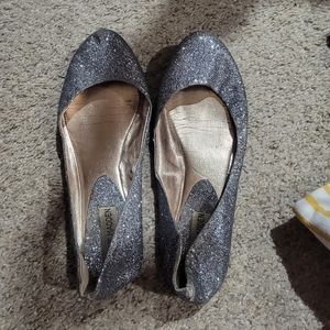 Steve Madden Glitter Slip on Shoes